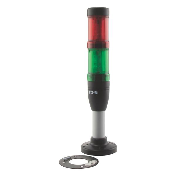 Complete device,red-green, LED,24 V,including base 100mm image 6