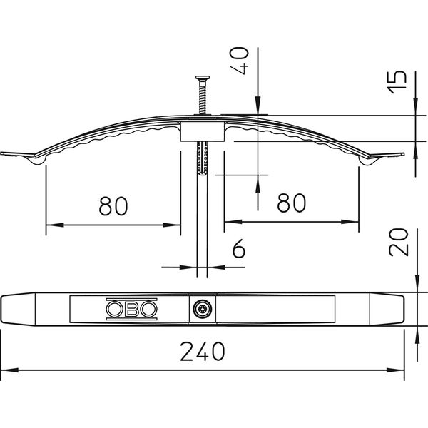 2033 SD Pressure clip  2x8 NYM3x1,5 image 2