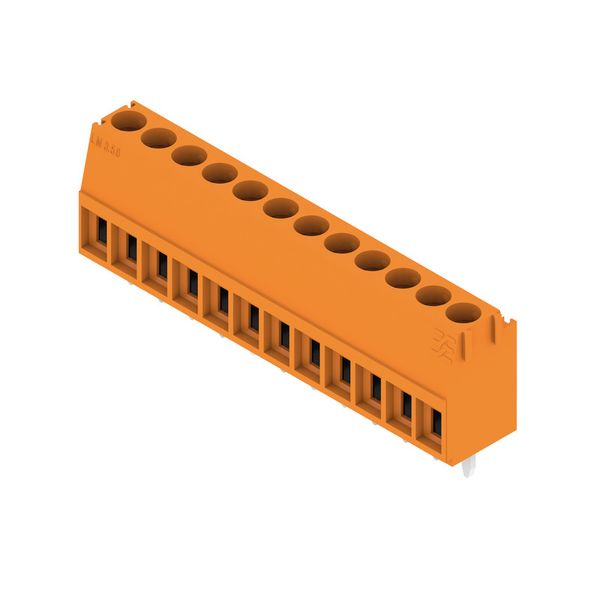 PCB terminal, 3.50 mm, Number of poles: 12, Conductor outlet direction image 4