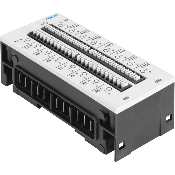 CPX-L-8DE-8DA-16-KL-3POL Input/output module image 1