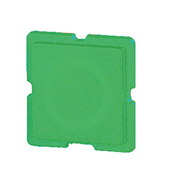 Button plate, 18 x 18 mm, green image 3