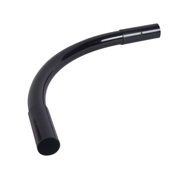 Large radius hanger 90° IP44 Ø40mm for rigid conduit - black image 1