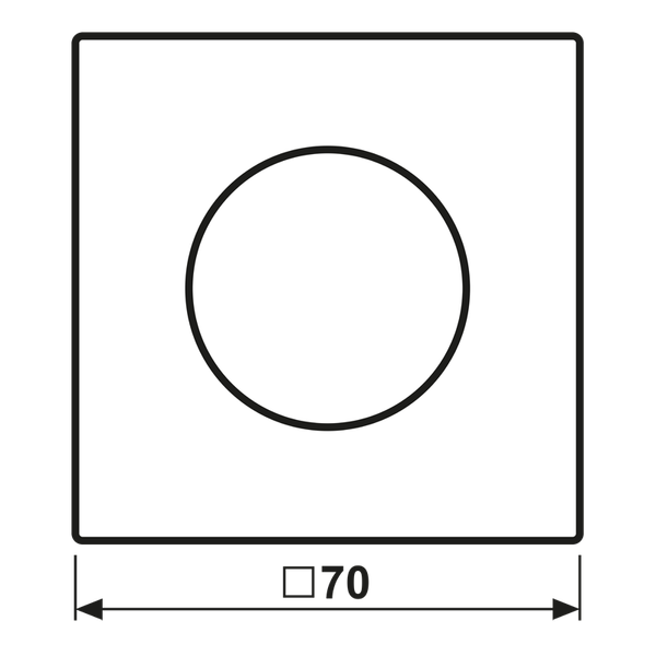 Centre plate with knob AL1740D image 6