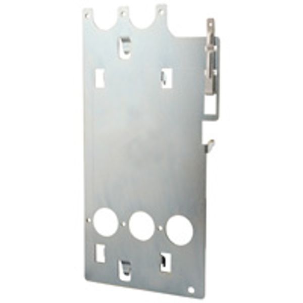 Mounting plate XL³ 4000 - for DPX 630 fixed - vertical image 1