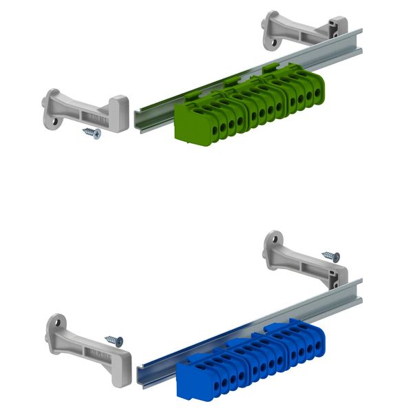 KLS-SDB 12 Terminal strip set with screw terminals for SDB 12 image 1