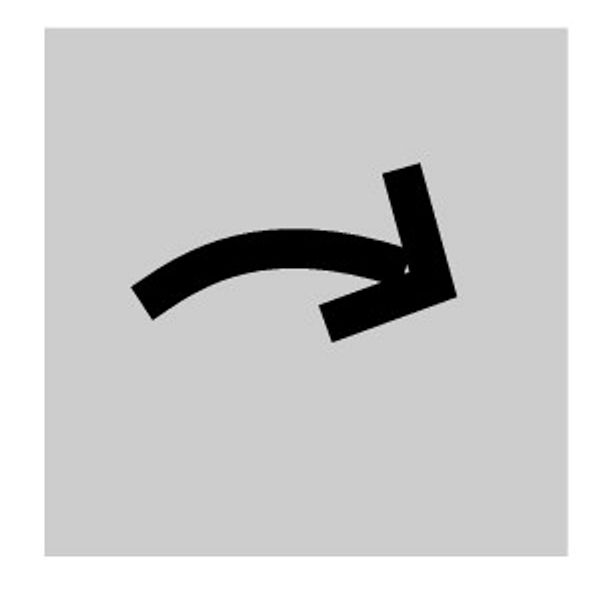 Insert label, transparent, arrow symbol image 2