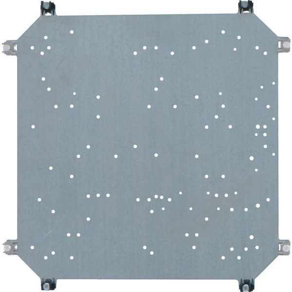 Pre-drilled mounting plate, CI44-enclosure image 2