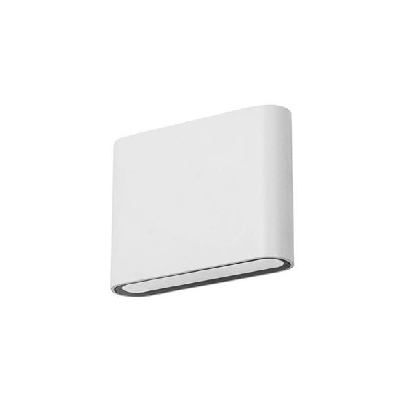 Wall fixture IP54 Slim LED 3.9W 3000K White 268lm image 1