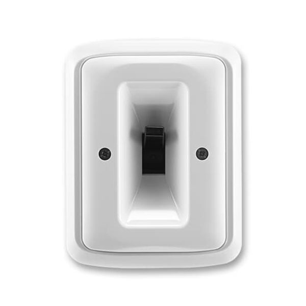 5583A-C02357 C Double socket outlet with earthing pins, shuttered, with turned upper cavity, with surge protection image 2
