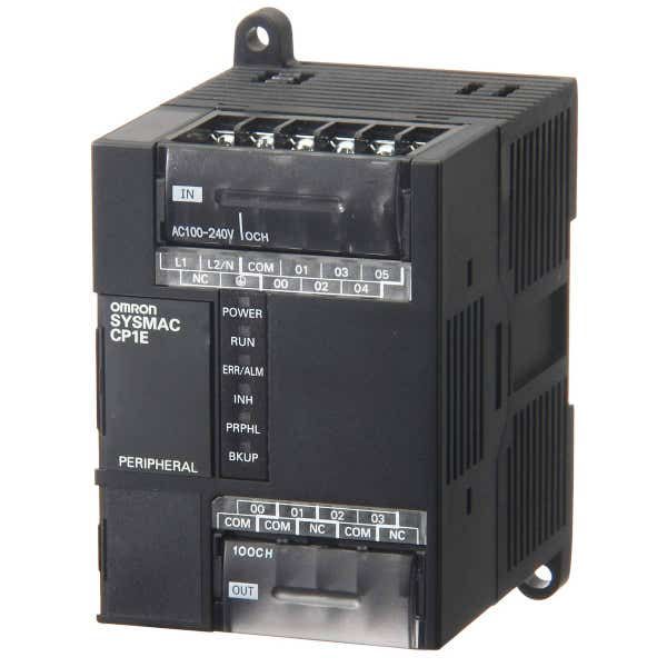 PLC, 24 VDC supply, 6 x 24 VDC inputs, 4 x PNP outputs 0.3 A, 2K steps CP1W0123F image 1