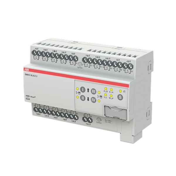 SAH/S24.10.7.1 Switch/Shutter Actuator, 24-fold, 10 A, MDRC image 4