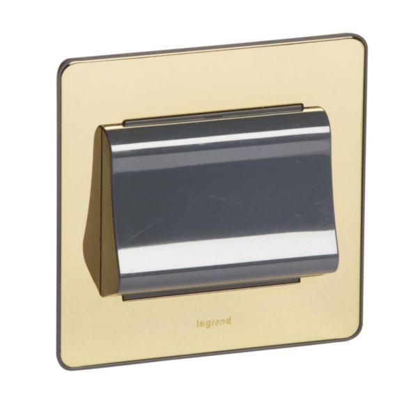 Synergy Sleek 230V Key Card Switch Gold image 1