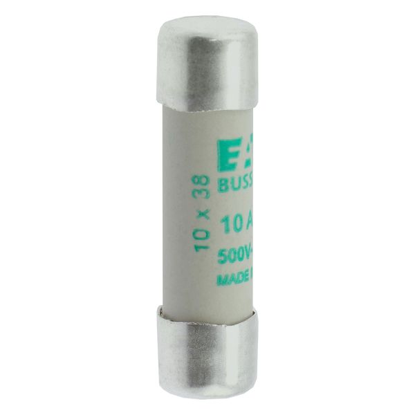 Fuse-link, LV, 10 A, AC 500 V, 10 x 38 mm, aM, IEC image 21