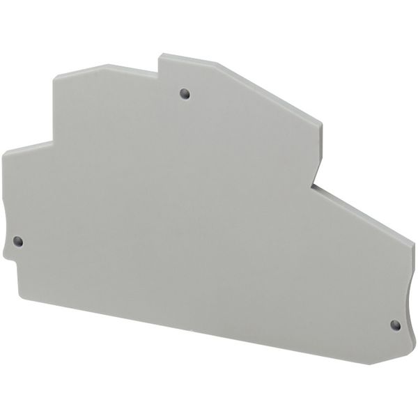 END COVER 2 LEVEL, 2,2MM WIDTH, 4PTS FOR SPRING TERMINALS NSYTRR24D, image 1
