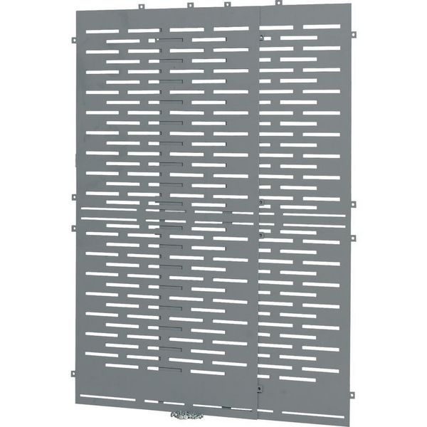 Transparent plastic partition for XP sections, W=800mm image 5