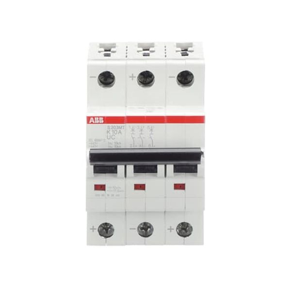 S203MT-K10UC Miniature Circuit Breaker - 3P - K - 10 A image 3