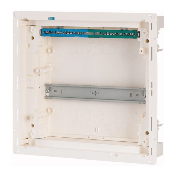Compact distribution board-flush mounting, 1-rows, flush sheet steel door image 13