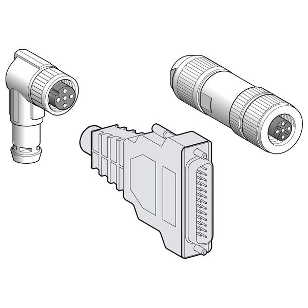 SPRING CLAMP CONNECTOR KIT FOR SD3 15O image 1
