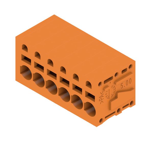 PCB terminal, 5.00 mm, Number of poles: 6, Conductor outlet direction: image 2