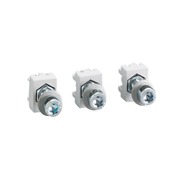 Extended front terminals (x 3) - for DPX³ 160 image 1