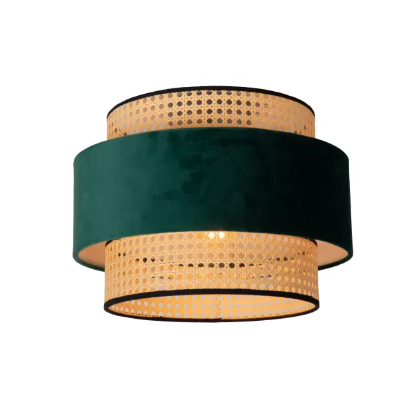 Lucide JAVOR - Flush ceiling light - Ø 38 cm - 1xE27 - Green image 1