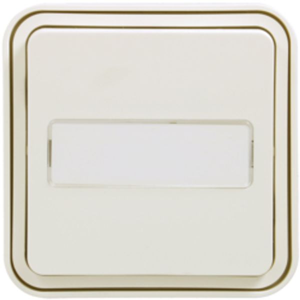 CUBYKO WALL INSCRIPTION BUTTON IP55 WHITE image 1