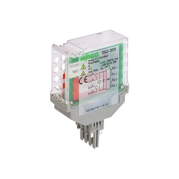 Relay module Nominal input voltage: 24 … 230 V AC/DC 2 make contact image 3