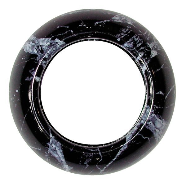 Renova - frame - 1-gang - black marble image 2