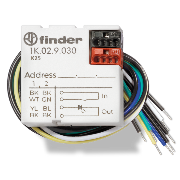 KNX Universal interface with 2 INput/2 OUTput/in-wall mounting/30VDC (1K.02.9.030) image 2