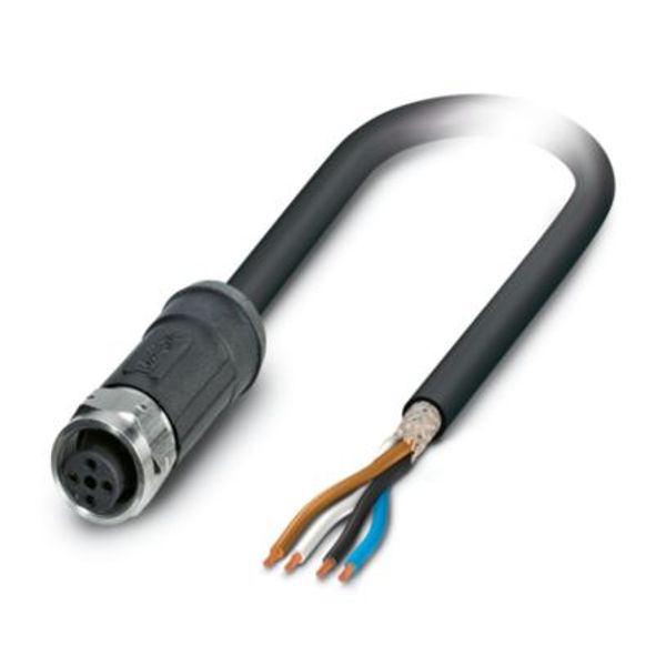 SAC-4P-35,0-28X/M12FS SH OD - Sensor/actuator cable image 1