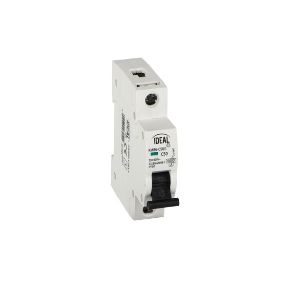 KMB6-C50/1 Overcurrent circuit breaker, 1P KMB6 image 1