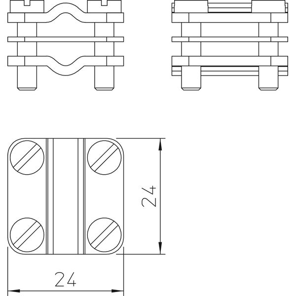 471 4-16 P Clip branch terminal parallel type 4-16mm² image 2