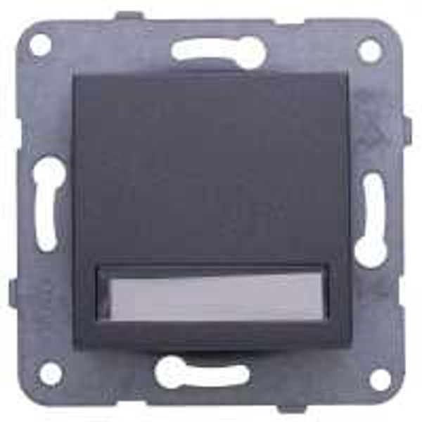 Karre Plus-Arkedia Black Illuminated Labeled Buzzer Switch image 1