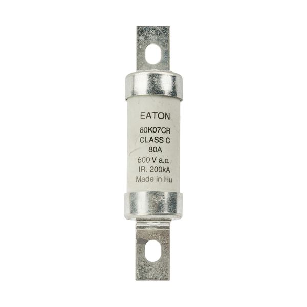 Fuse-link, low voltage, 80 A, AC 600 V, DC 250 V, HRCII-C, gL/gG, CSA image 4