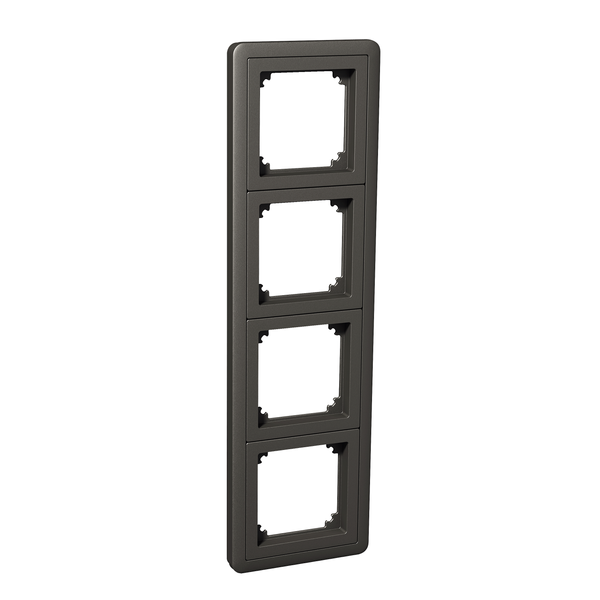 Exxact Combi 4-gang frame anthracite image 4