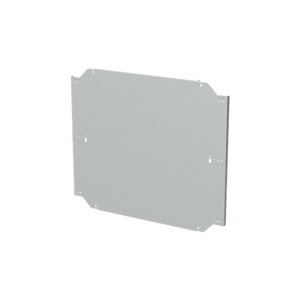 QM0606000 Mounting plate, 589 mm x 600 mm x 230 mm image 1