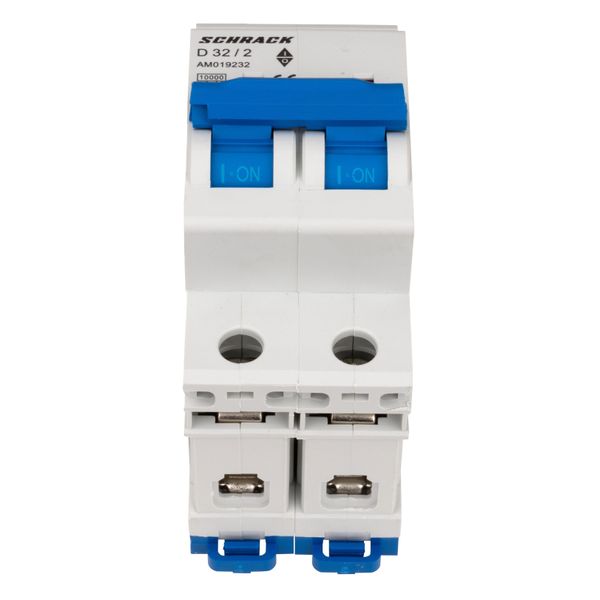 Miniature Circuit Breaker (MCB) AMPARO 10kA, D 32A, 2-pole image 2