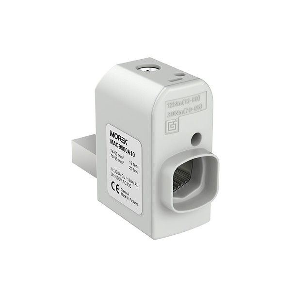 SR95ML 1xAl/Cu 16-95mm²690V Device connector,left-handed metering image 1