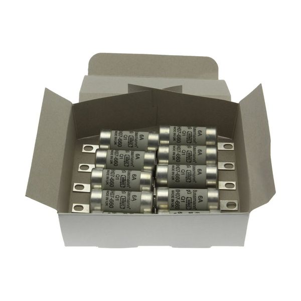 Fuse-link, low voltage, 6 A, AC 660 V, DC 250 V, BS88/A2, 22 x 82 mm, gL/gG, BS image 7