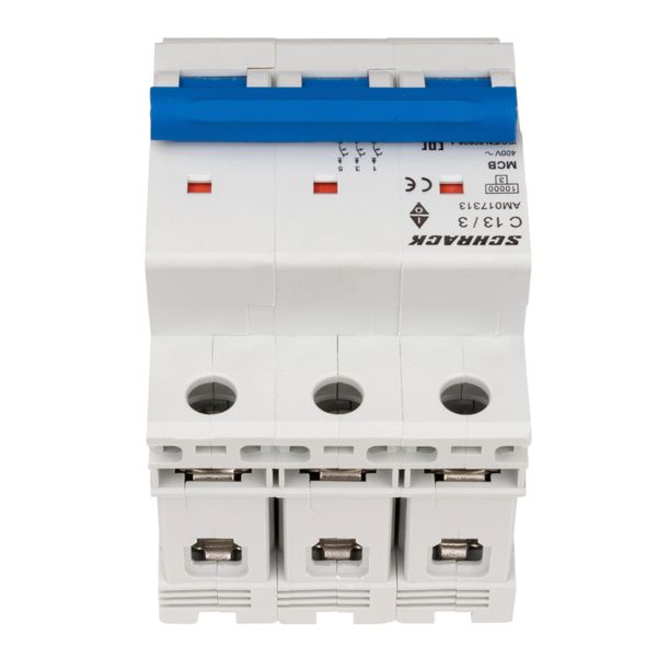 Miniature Circuit Breaker (MCB) AMPARO 10kA, C 13A, 3-pole image 4