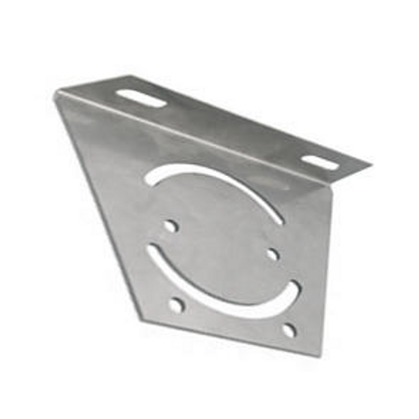 VARIABLE FLANGE FOR CEILING FIXING - 40-TYPE - FINISHING: INOX image 1