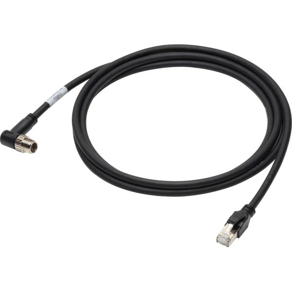 FHV7 Ethernet cable, right angle  20 m, M12 connector FHV 2065C image 2