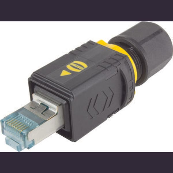 PushPull V4 plug, RJ45, Cat.6A image 1