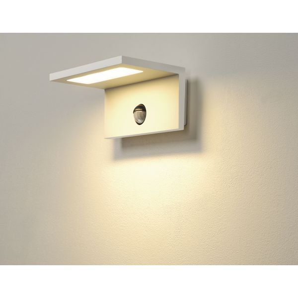 LED SENSOR WL, Outdoor wall light, IP44, weiá, 3000K image 1