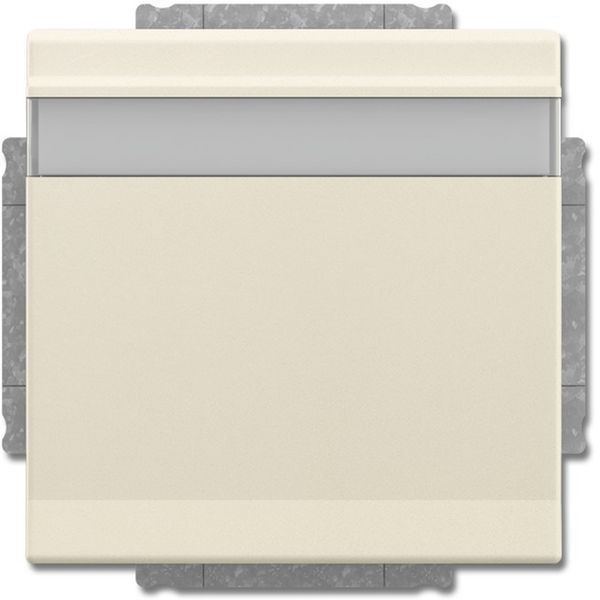 20 EUKNB-82 CoverPlates (partly incl. Insert) future®, solo®; carat®; Busch-dynasty® ivory white image 1
