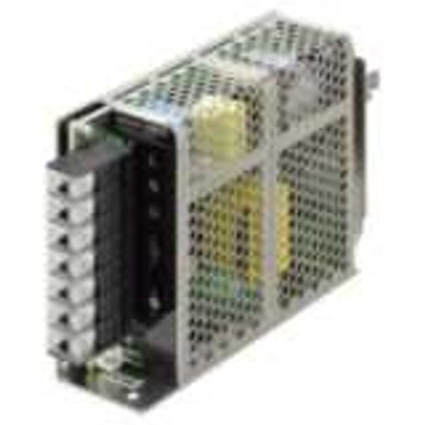 Power Supply, 100 W, 100 to 240 VAC input, 24 VDC, 4.5 A output, DIN-r image 1