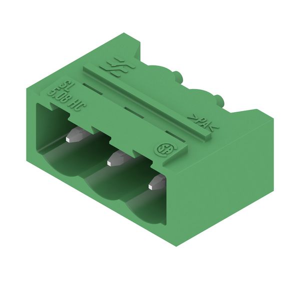 PCB plug-in connector (board connection), 5.08 mm, Number of poles: 3, image 2