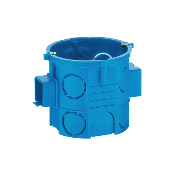 Flush mounted junction box S60Dw blue image 1