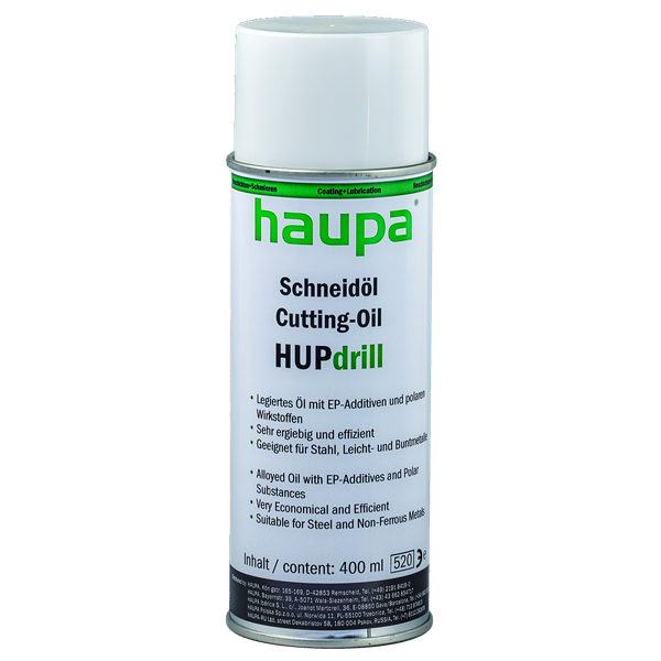 Cutting oil spray Universal "HUPdrill" Aerosol 400 ml image 1