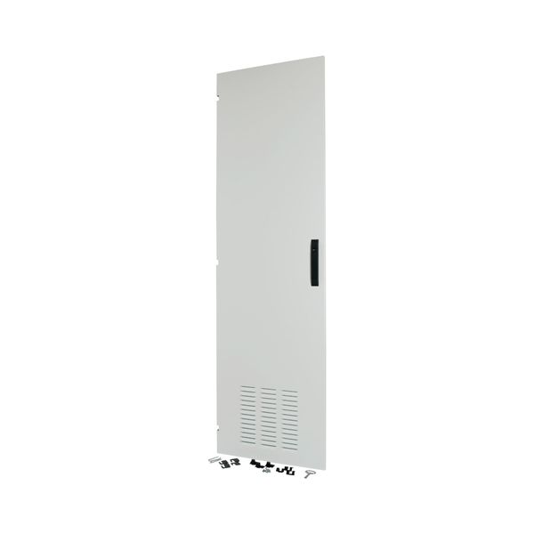 Device area door ventilated IP42 XF left, HxW=2000x600mm, grey image 4